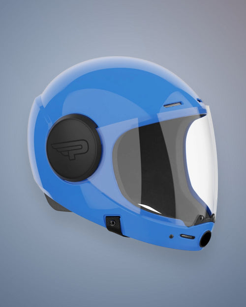 Casque Z2, Bleu mat