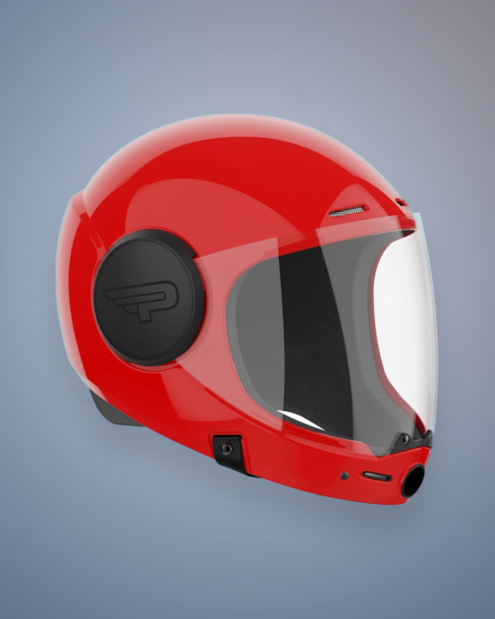 Casque Z2, Rouge mat